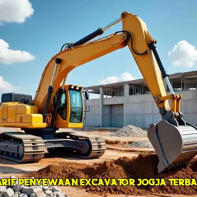 5 Alasan Memilih Tarif Terjangkau Sewa Excavator di Jogja